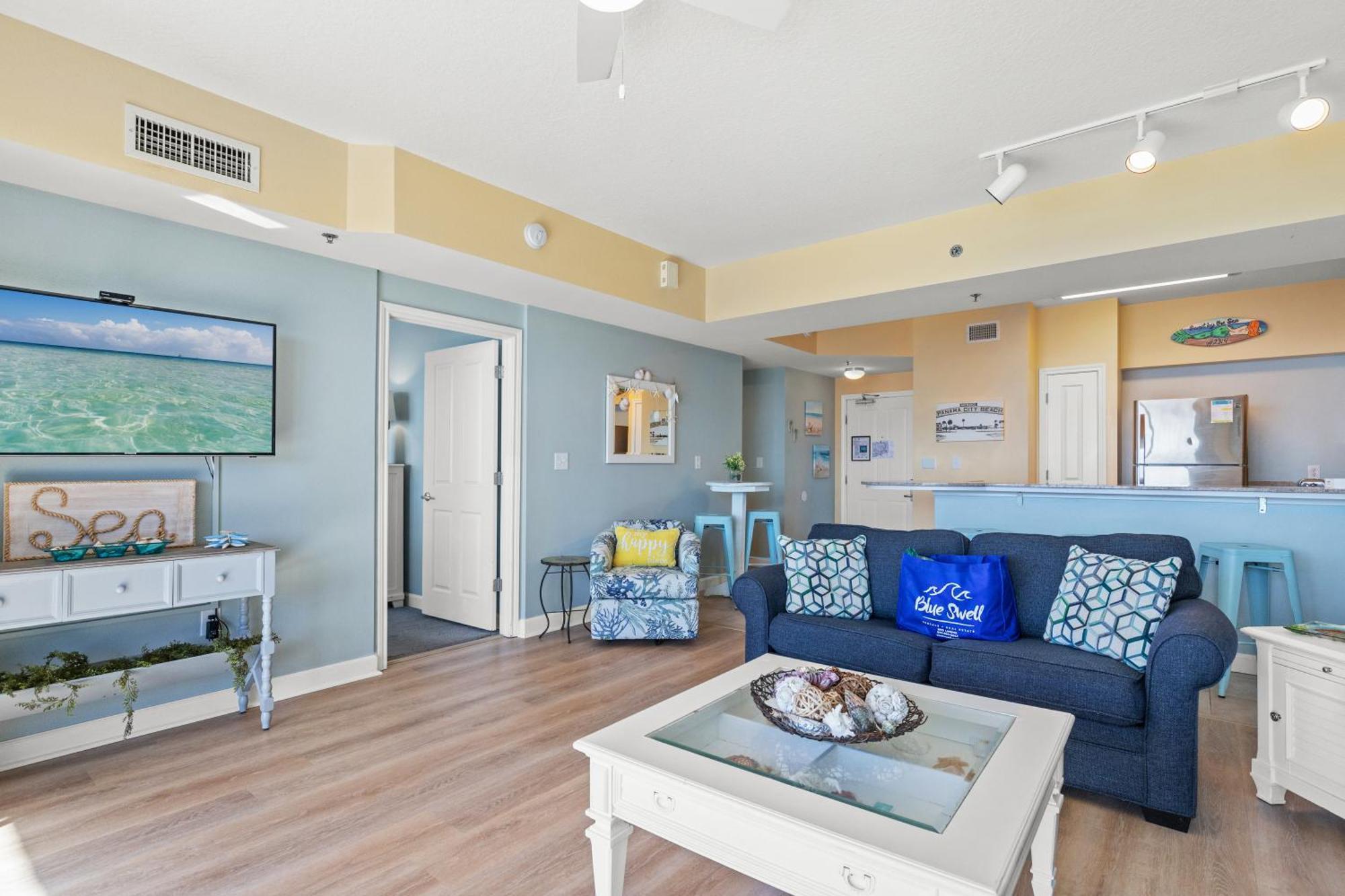 Penthouse With Beautiful Beach Views! 1 Bedroom, 2 Bathroom Penthouse! Panama City Beach Extérieur photo