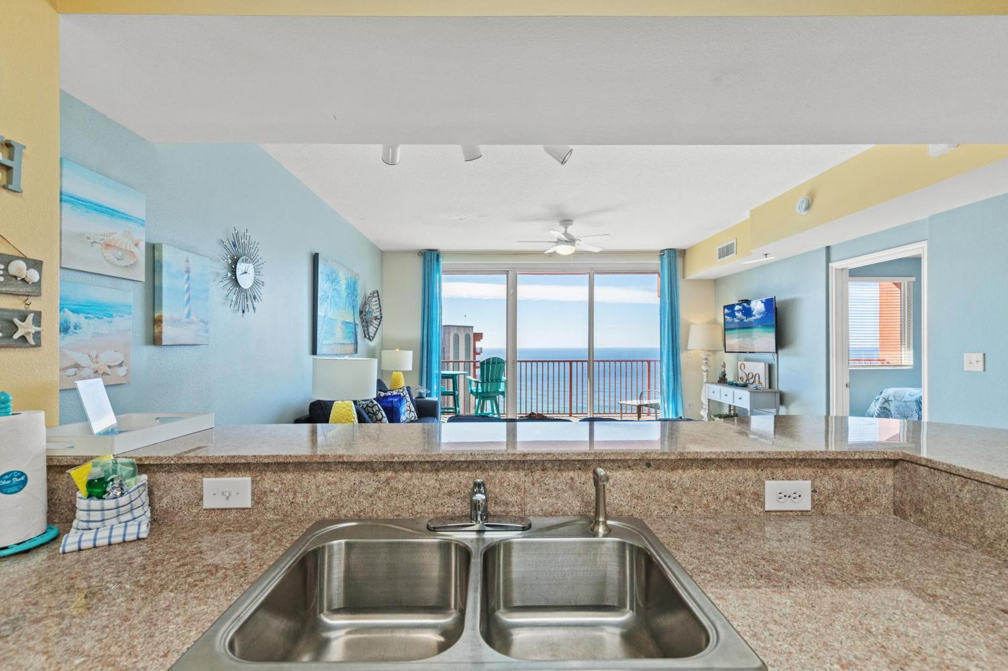 Penthouse With Beautiful Beach Views! 1 Bedroom, 2 Bathroom Penthouse! Panama City Beach Extérieur photo
