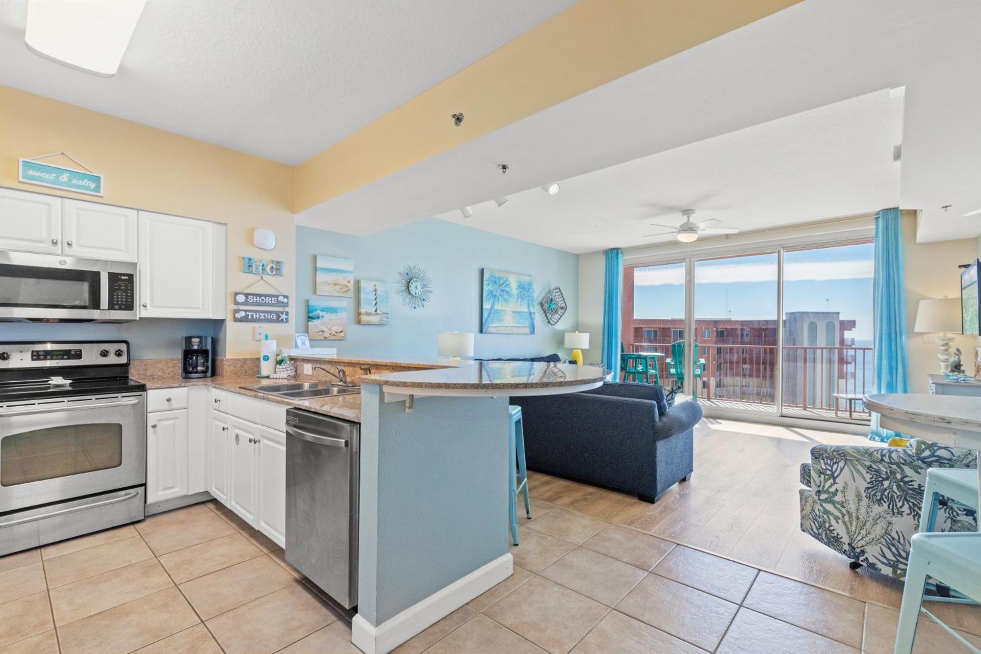 Penthouse With Beautiful Beach Views! 1 Bedroom, 2 Bathroom Penthouse! Panama City Beach Extérieur photo